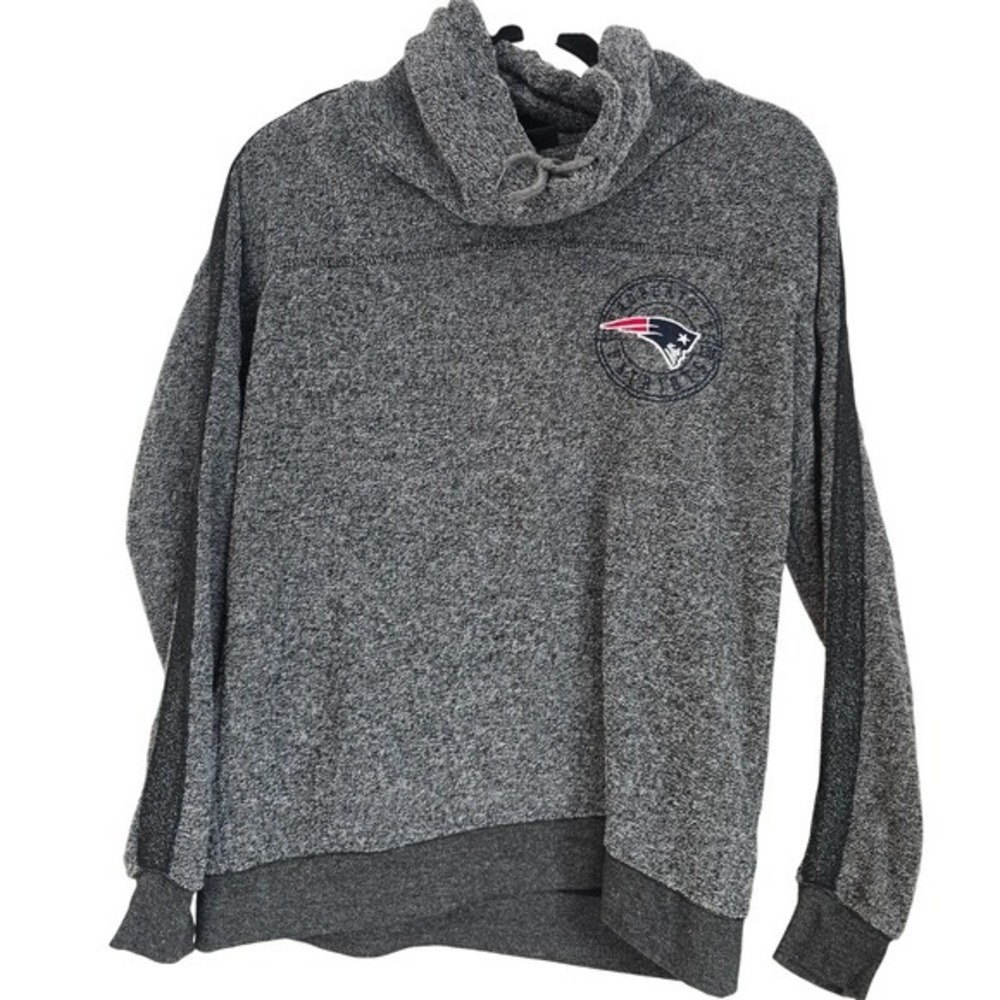 😀 NFL - TEAM APPAREL - PATRIOTS SHIRT, SWEATER, PULLOVER WOMENS SIZE MED